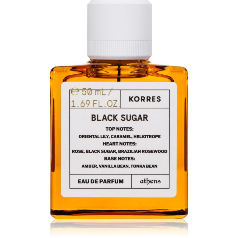 Korres Black Sugar Eau de Parfum pentru femei 50 ml