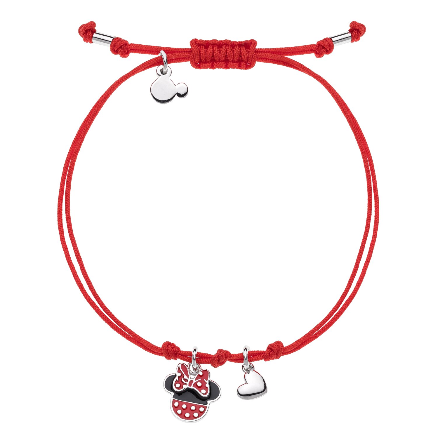 Bratara Disney Minnie Mouse - Argint 925 si Snur Reglabil