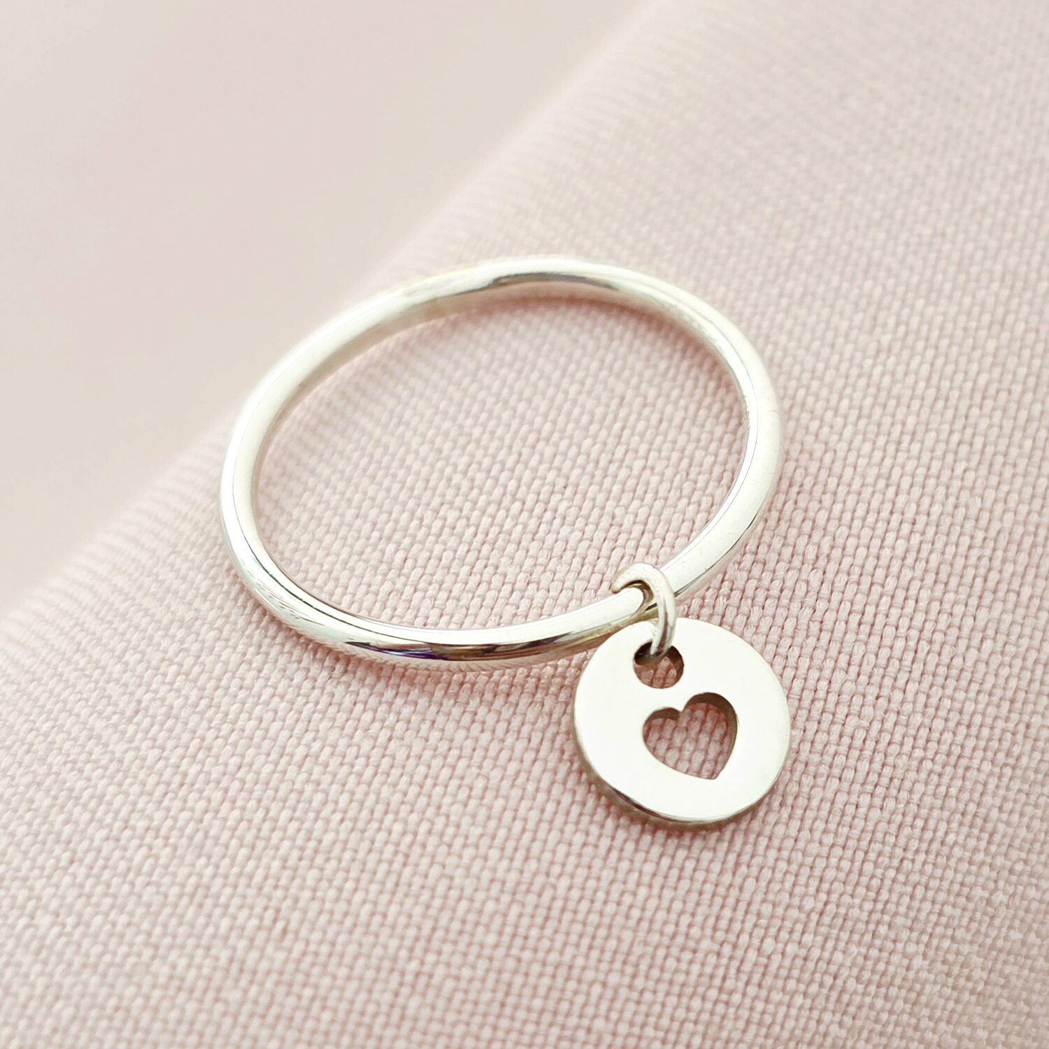 Inel Midi cu Charm - Love yourself - Argint 925