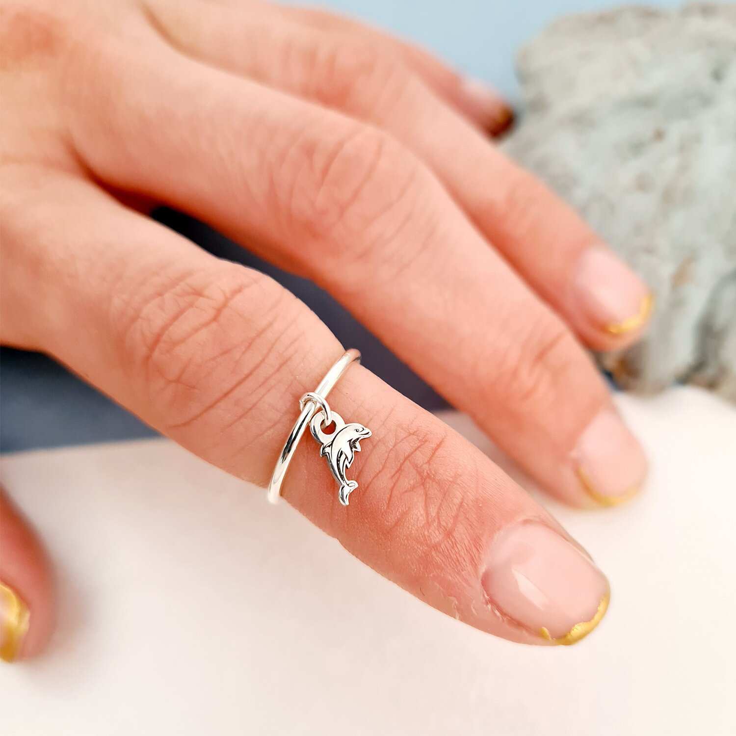 Inel Midi cu Charm - Peace&Balance - Argint 925