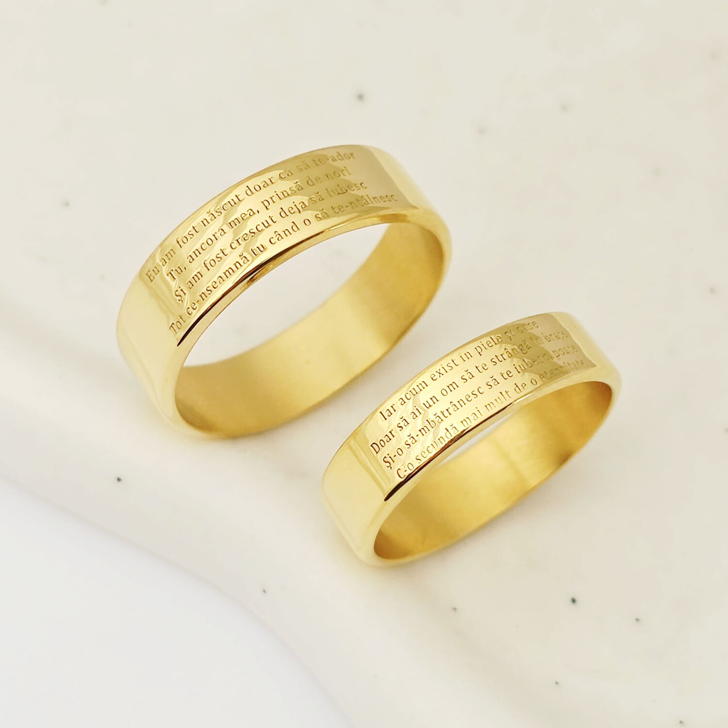 Verigheta Cantecul inimii - Argint placat cu Aur Galben 18K